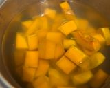 Hình bước làm 1 của món Salad bí đỏ kiểu Nhật
