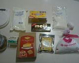 Hình bước làm 1 của món Bánh Nanaimo Mừng Sinh Nhật Canada