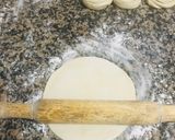 A picture of step 9 of Coconut chapati #coconutchapati.
