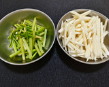 筊白筍炒透抽(簡單料理)的食譜步驟2照片