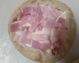 Foto del paso 3 de la receta: Pan relleno de Brie y bacon
