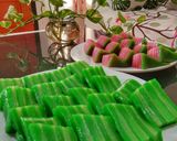 Foto langkah ke 1 dari resep KUE LAPIS SAGU KENYAL/RESEP KUE LAPIS ANTI GAGAL.