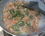Foto del paso 5 de la receta: Panqueques 🥞 de carne picada y verduras