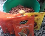 Foto del paso 1 de la receta: Albondiguitas fritas!!! (Albondinesa) 🤭