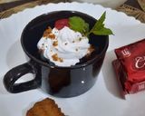 A picture of step 5 of Candy mug cake.