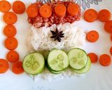 ઈન્ડીયન ત્રિરંગા રાઈસ (Indian Triranga Rice Recipe In Gujarati) રેસીપી સ્ટેપ3ફોટો