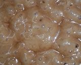 A picture of step 3 of Dry fruit chikki using jaggery.
