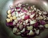 A picture of step 1 of Alu cholia.