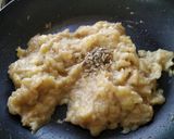 A picture of step 5 of Kerala Banana/balehannu Halwa.