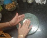 A picture of step 2 of Moong Dal Kachori.
