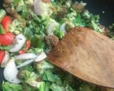 A picture of step 3 of Chatpati roti sauce with Lemon juice.
