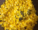 A picture of step 2 of Cheese butter masala sweet corn.
