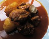 A picture of step 7 of Goaland steam chicken curry.