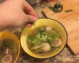A picture of step 9 of Homemade miso soup 🍄.