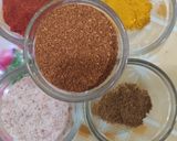 A picture of step 8 of Pav bhaji.
