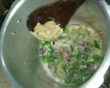 A picture of step 1 of Muthokoi# jikoni challenge.