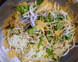 A picture of step 3 of Sabzi ke pakoray.