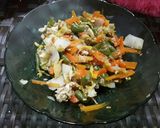 Foto langkah ke 7 dari resep Tumis sayur orak arik telur.