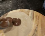 A picture of step 1 of Nuttela Paratha.