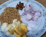 A picture of step 1 of Chops pulao.