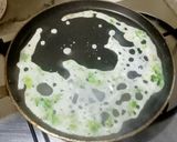 A picture of step 3 of Rava Dosa.