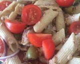 🐟 Tonhalas tésztasaláta 🐟 recept fázis 2 fotója