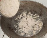 A picture of step 1 of Spicy Zunka & Soft Bhakri.