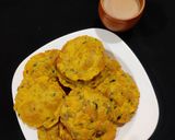 A picture of step 5 of Chana dal methi puri.