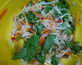 Hình bước làm 3 của món Nộm su hào cà rốt