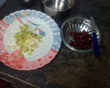 A picture of step 2 of Roasted tomato with fruit salsa.