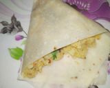 A picture of step 3 of Aloo samosa.