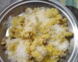 A picture of step 5 of Mawa nariyal Modak .
