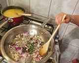Színpompás zöldséges spagetti recept fázis 3 fotója