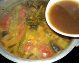 A picture of step 5 of Sambar recipe.