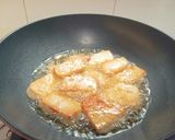Foto langkah ke 4 dari resep Tahu Geprek Cabe Ijo.