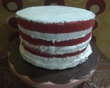 Foto langkah ke 15 dari resep Red Velvet Cake.