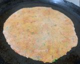 A picture of step 4 of Carrot Roti.