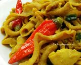 Foto langkah ke 6 dari resep Usus Ayam Bumbu Kuning resep Mama.