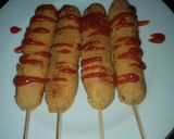 Foto langkah ke 3 dari resep Corndog korean street food.