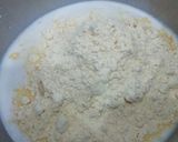 A picture of step 1 of Punjabi Kadhi.