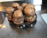 Une image de l'étape 12 de Champignons bella rosé façon minis burgers.