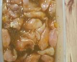 Foto del paso 1 de la receta: Brochetas de pollo, bondiola y roast beef a la parrilla
