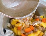 A picture of step 6 of Japanese Curry Rice 🍛🍽.