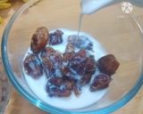 A picture of step 1 of Dates Gingerbread Pancakes.