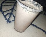 A picture of step 1 of Oreo milkshake.
