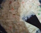 Foto langkah ke 5 dari resep Sandwich Mac and Cheese (Eggless).