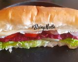 A picture of step 5 of Beetroot Sub Sandwich.