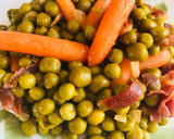 Foto del paso 4 de la receta: Guisantes con jamón