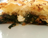 Foto del paso 4 de la receta: Pastel de masa filo espinacas y queso feta (Spanakopita)