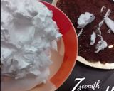 A picture of step 4 of Chocolate Crepe Cake.